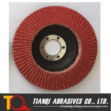 Polishing Grinding Ceramic Flap Disc for Metal, Stainless Steel 115X22 P36, 40, 60, 80, 120